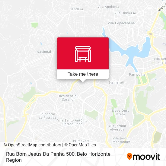 Rua Bom Jesus Da Penha 500 map