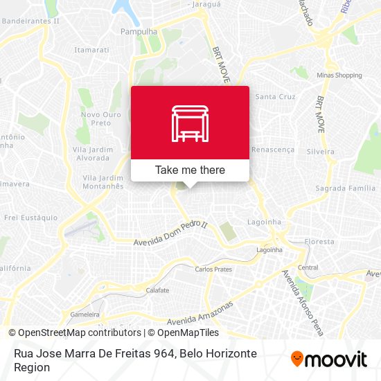 Mapa Rua Jose Marra De Freitas 964