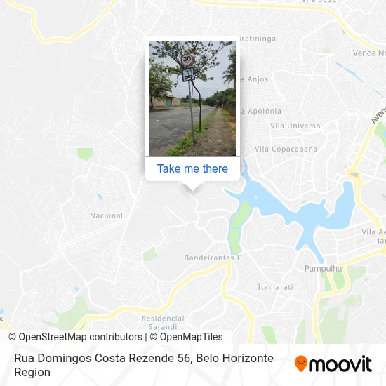 Rua Domingos Costa Rezende 56 map