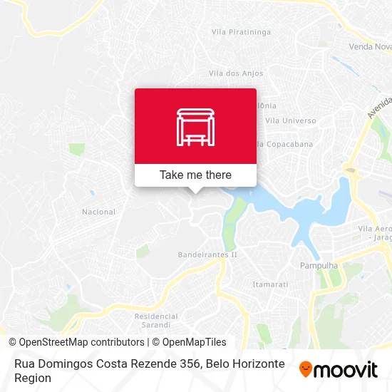 Rua Domingos Costa Rezende 356 map