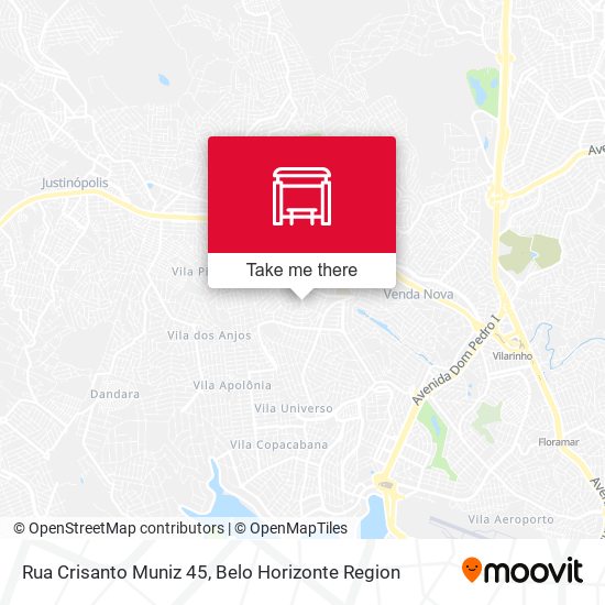 Rua Crisanto Muniz 45 map