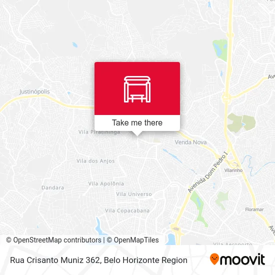 Rua Crisanto Muniz 362 map