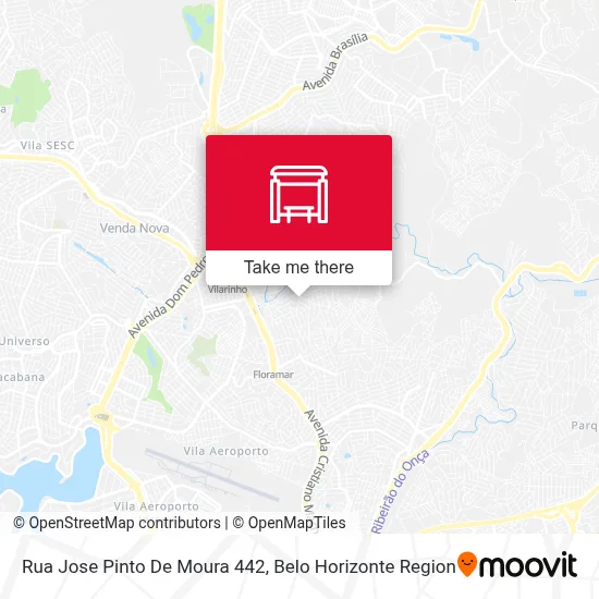 Rua Jose Pinto De Moura 442 map