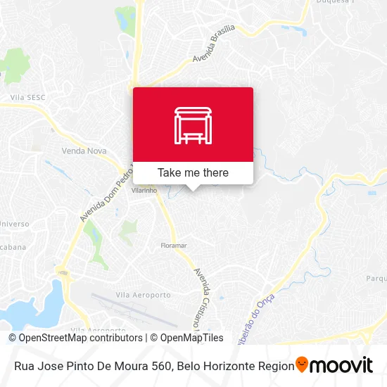 Rua Jose Pinto De Moura 560 map