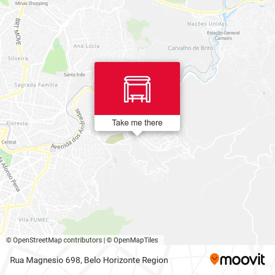 Rua Magnesio 698 map