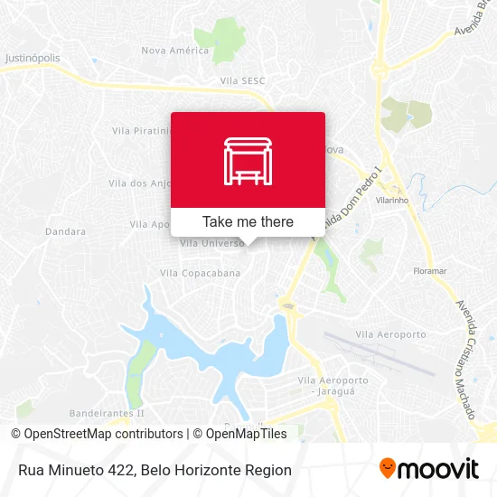 Rua Minueto 422 map