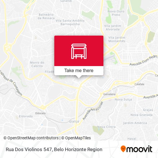 Rua Dos Violinos 547 map