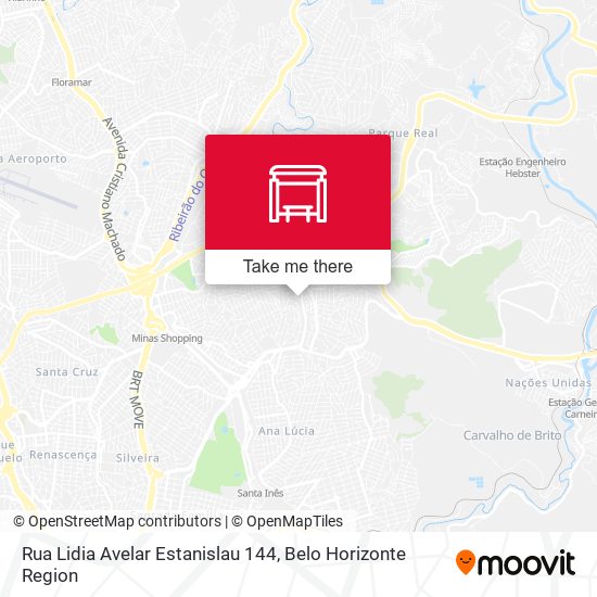 Rua Lidia Avelar Estanislau 144 map