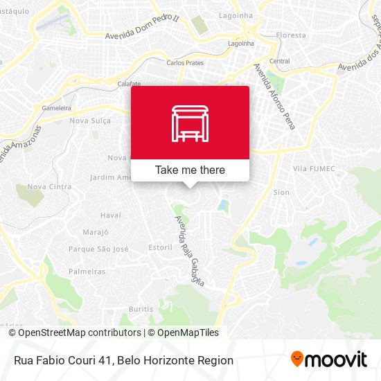 Rua Fabio Couri 41 map