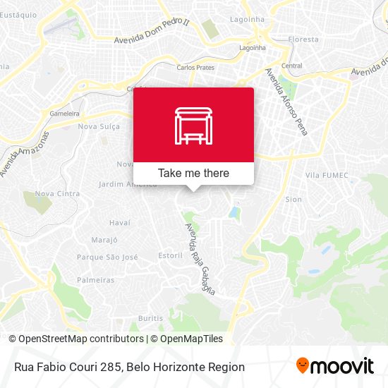 Rua Fabio Couri 285 map