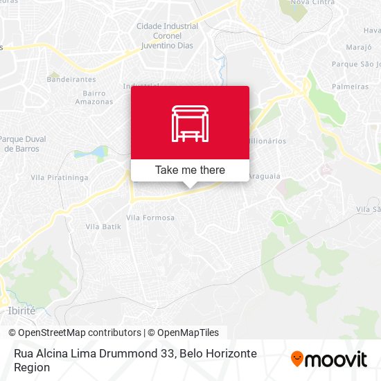 Rua Alcina Lima Drummond 33 map
