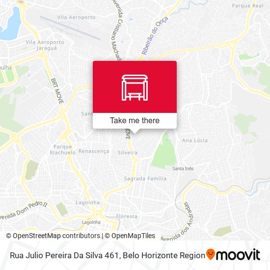 Rua Julio Pereira Da Silva 461 map