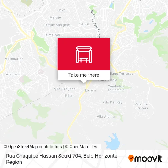 Rua Chaquibe Hassan Souki 704 map