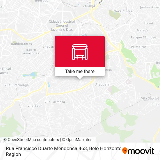 Rua Francisco Duarte Mendonca 463 map