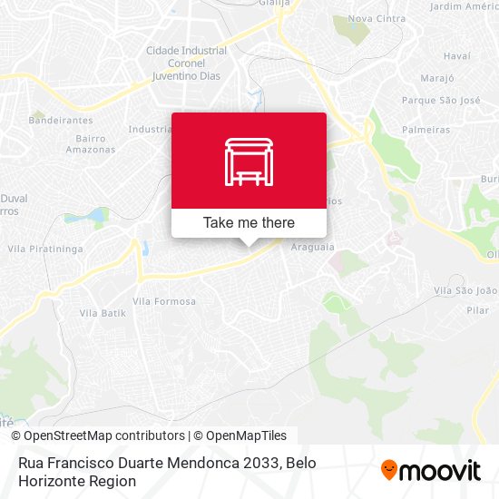 Rua Francisco Duarte Mendonca 2033 map