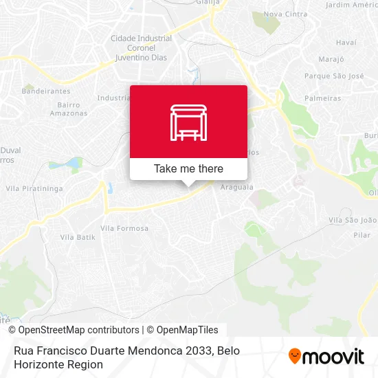 Rua Francisco Duarte Mendonca 2033 map