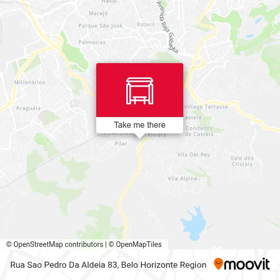 Rua Sao Pedro Da Aldeia 83 map
