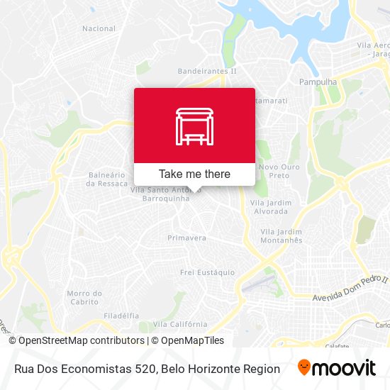 Rua Dos Economistas 520 map