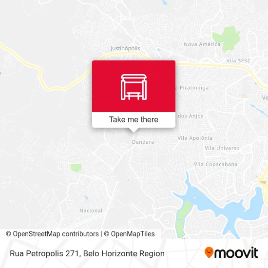 Rua Petropolis 271 map