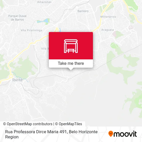 Rua Professora Dirce Maria 491 map