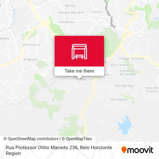 Rua Professor Otilio Macedo 236 map