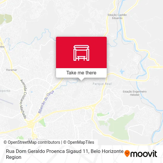 Rua Dom Geraldo Proenca Sigaud 11 map