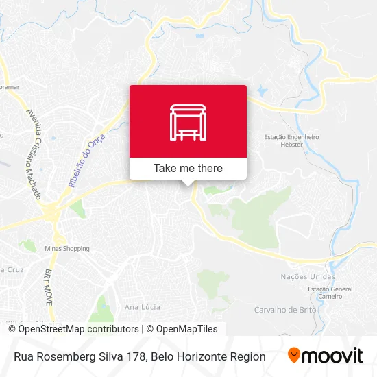 Rua Rosemberg Silva 178 map