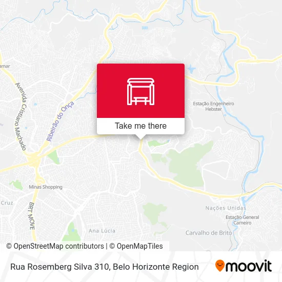 Rua Rosemberg Silva 310 map