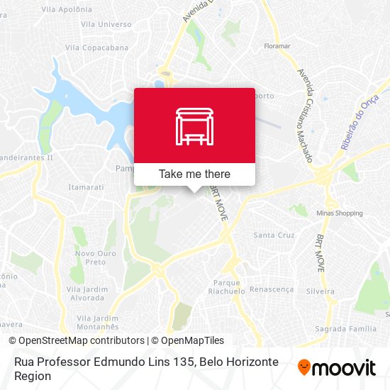 Rua Professor Edmundo Lins 135 map