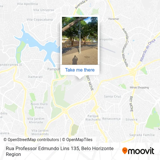 Rua Professor Edmundo Lins 135 map