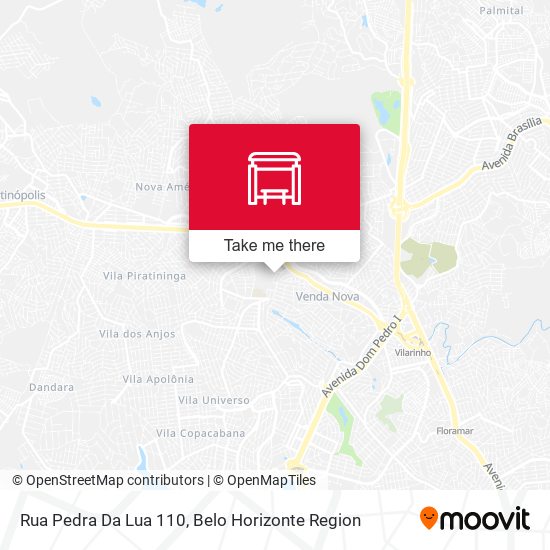 Rua Pedra Da Lua 110 map