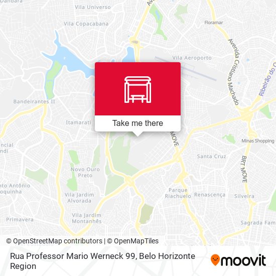 Rua Professor Mario Werneck 99 map