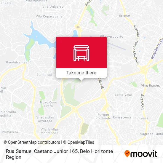 Rua Samuel Caetano Junior 165 map