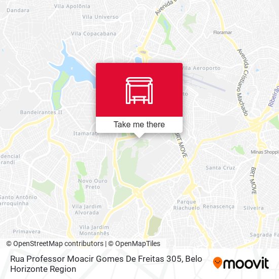 Rua Professor Moacir Gomes De Freitas 305 map