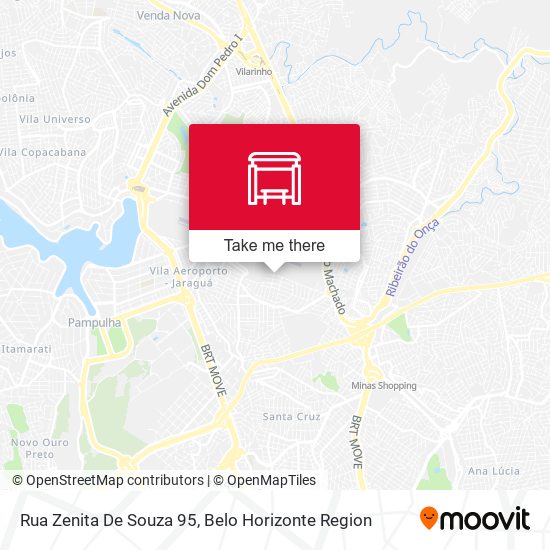 Rua Zenita De Souza 95 map