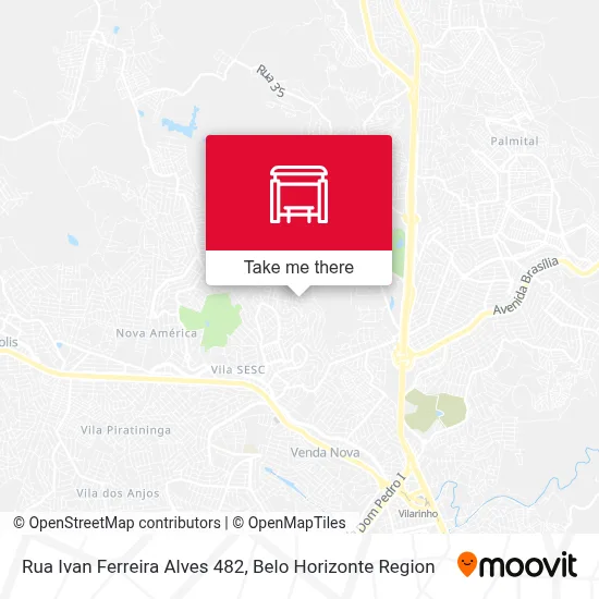 Rua Ivan Ferreira Alves 482 map