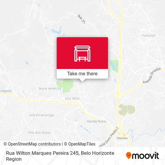 Rua Wilton Marques Pereira 245 map