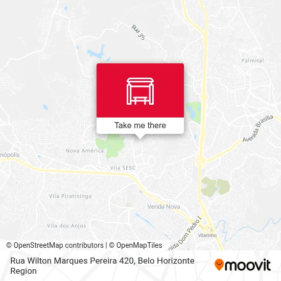 Rua Wilton Marques Pereira 420 map