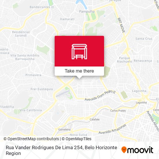 Rua Vander Rodrigues De Lima 254 map