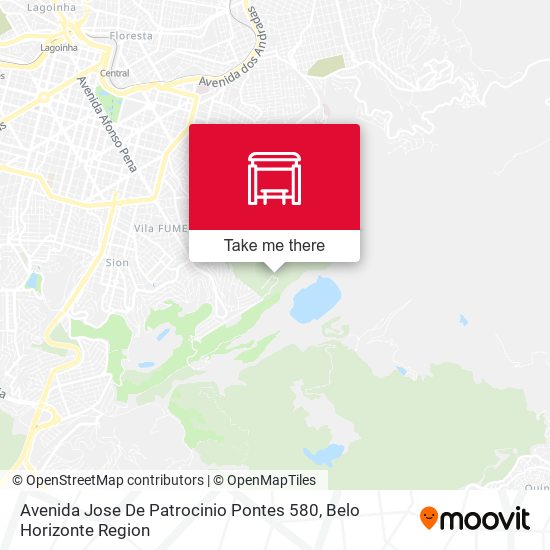 Avenida Jose De Patrocinio Pontes 580 map