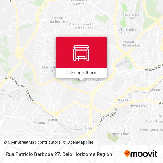 Rua Patricio Barbosa 27 map