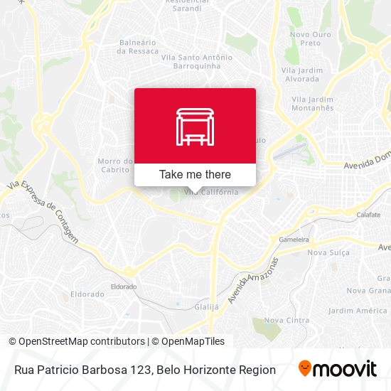 Rua Patricio Barbosa 123 map
