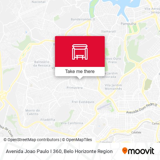 Avenida Joao Paulo I 360 map