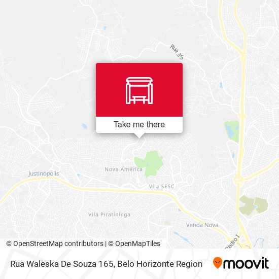 Rua Waleska De Souza 165 map
