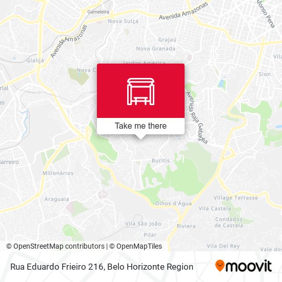 Rua Eduardo Frieiro 216 map