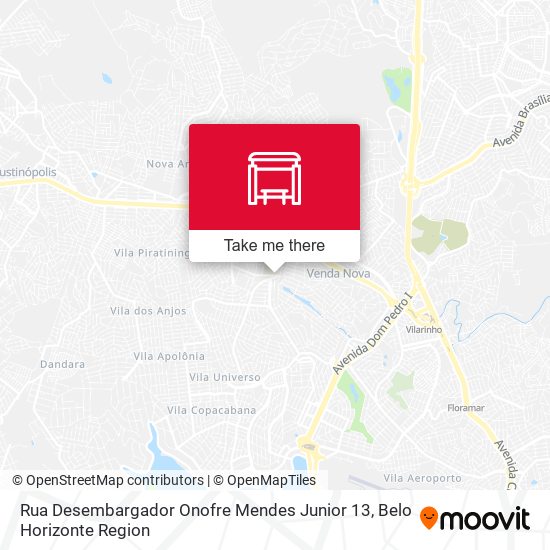 Rua Desembargador Onofre Mendes Junior 13 map
