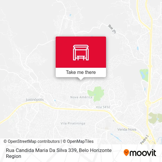 Rua Candida Maria Da Silva 339 map