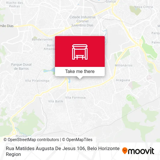 Rua Matildes Augusta De Jesus 106 map