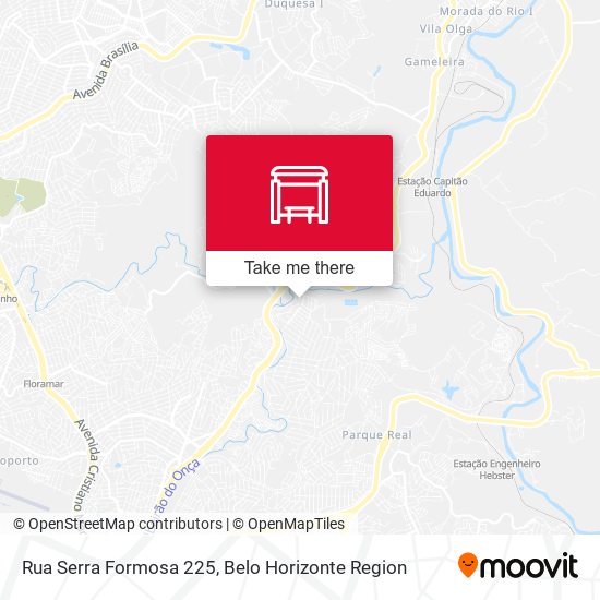 Rua Serra Formosa 225 map