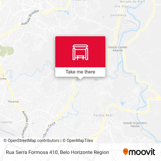 Rua Serra Formosa 410 map